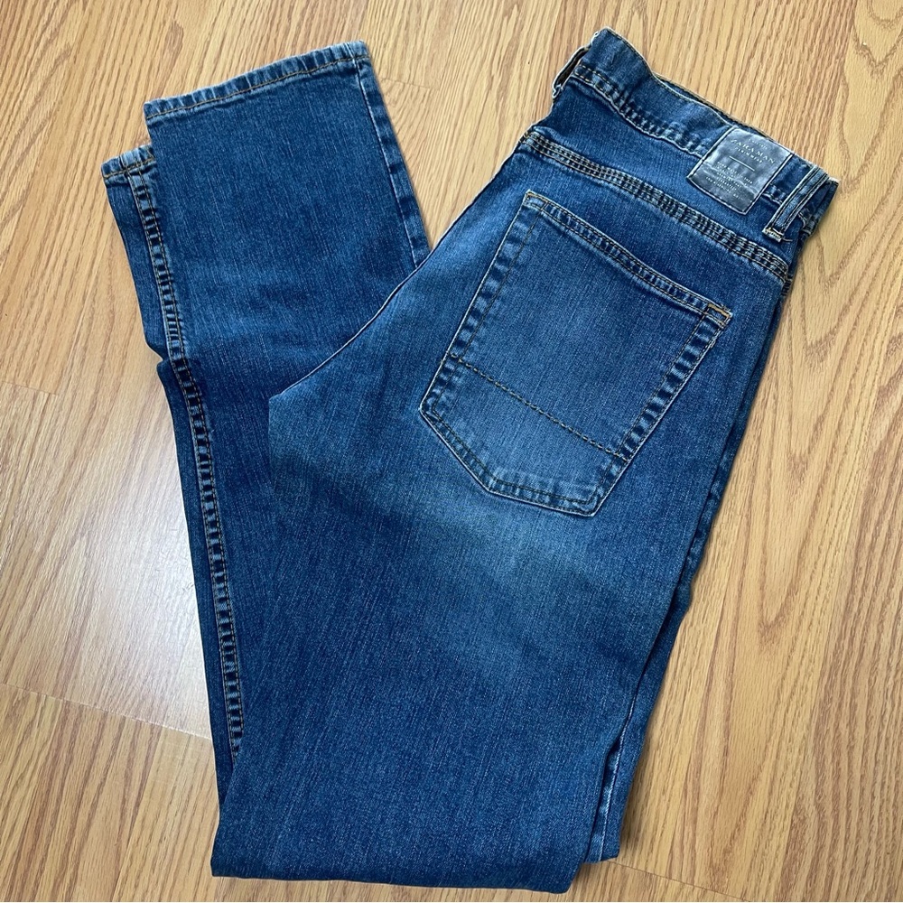 Zara Men's Straight Blue Jeans